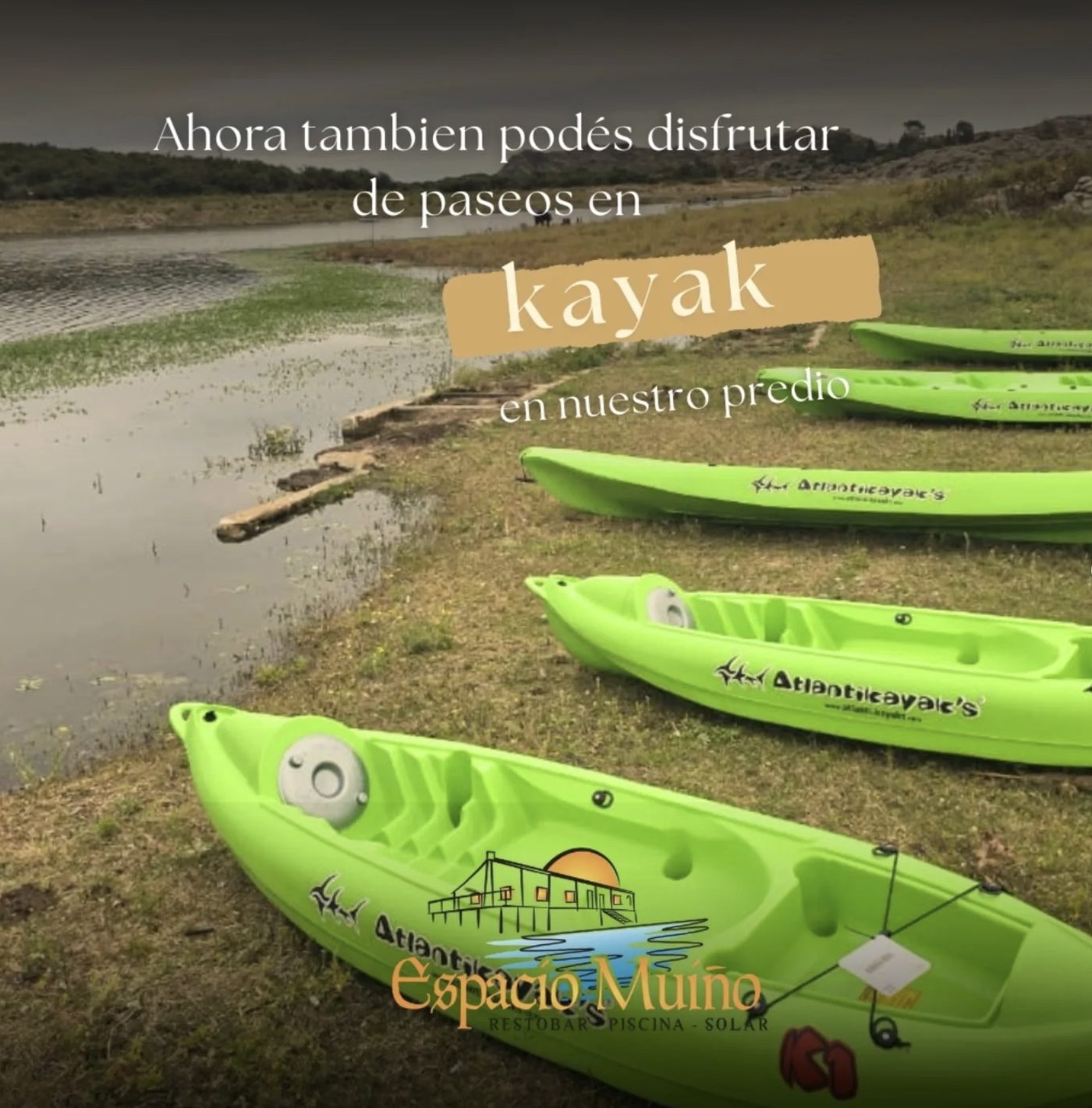 Espacio Muíño frente al dique